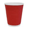 Fiesta Recyclable Coffee Cups Ripple Wall Red 225ml / 8oz - Pack of 500
