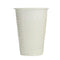 4 Aces White Tall Polystyrene Plastic Vending Cup 200ml - Pack of 2000