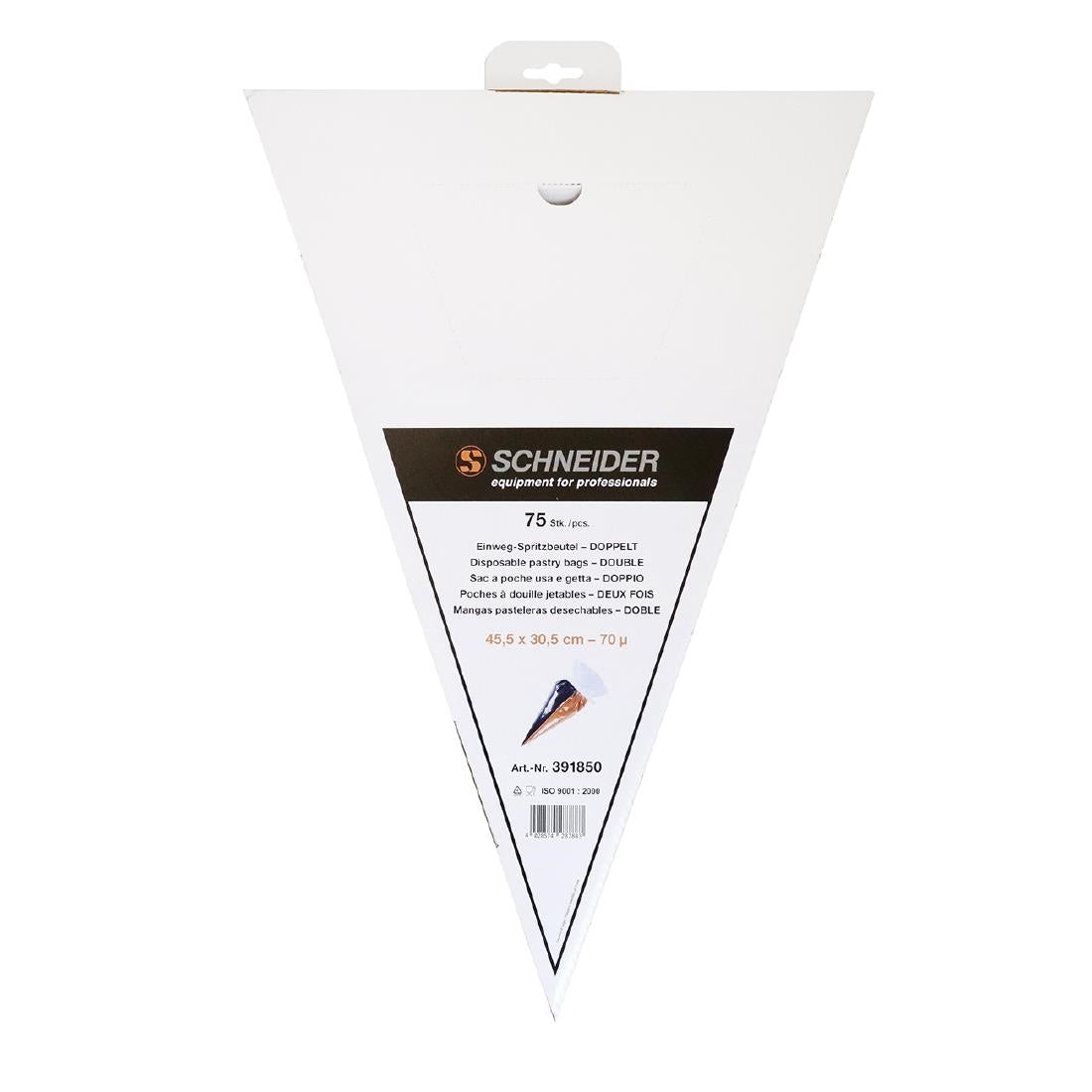 Schneider Disposable Double Compartment Piping Bags 30.5cm (75 Pack)