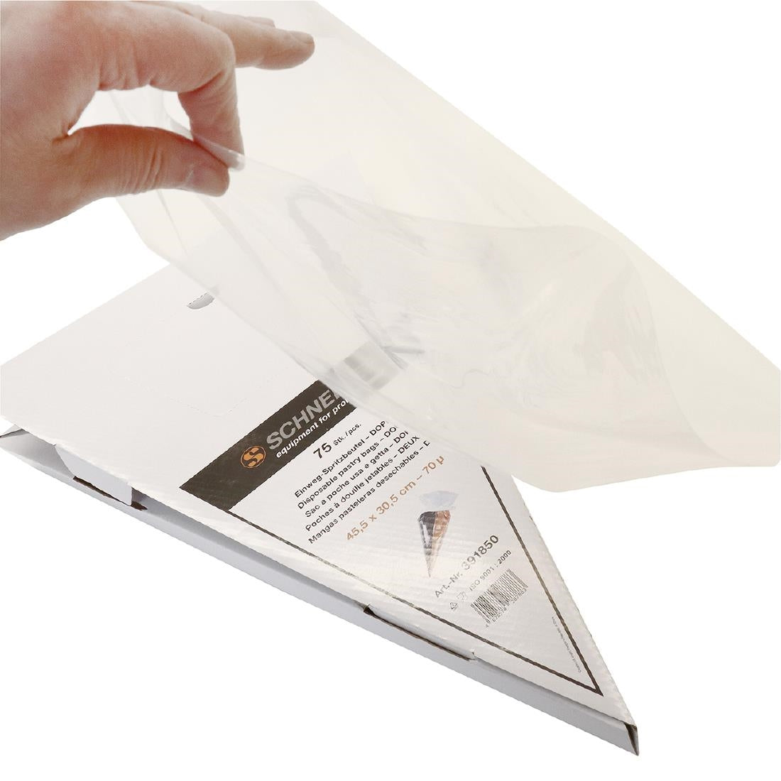 Schneider Disposable Double Compartment Piping Bags 30.5cm (75 Pack)