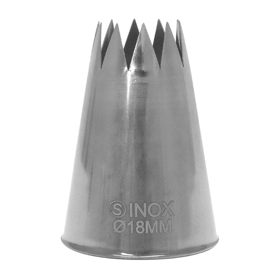 Schneider Stainless Steel Star Tube 18mm