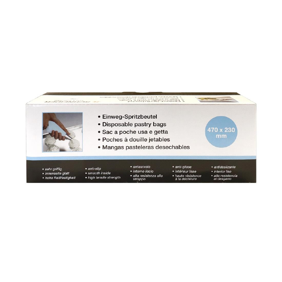 Schneider Blue Disposable Piping Bags 47cm (100 Pack)