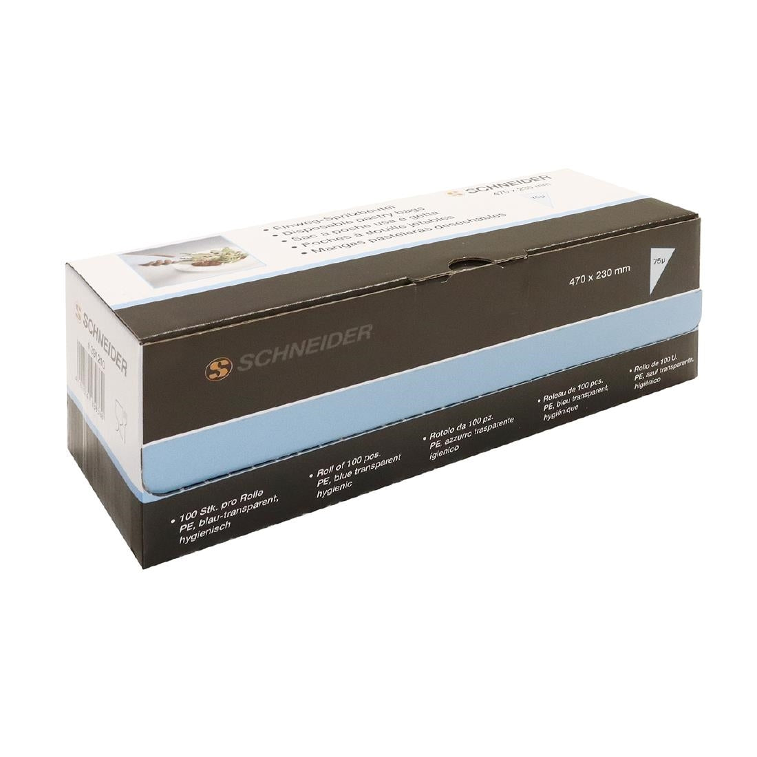 Schneider Blue Disposable Piping Bags 47cm (100 Pack)