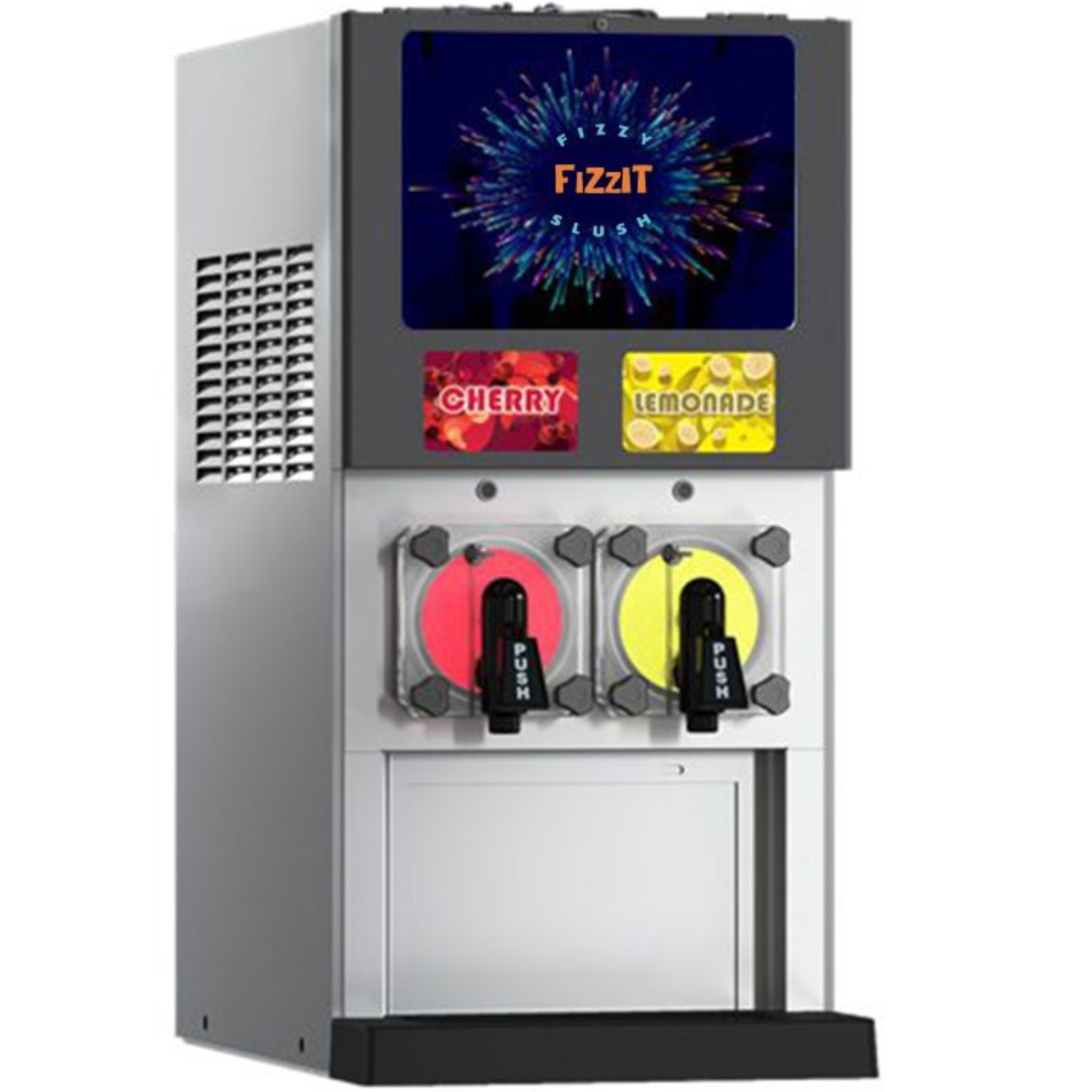 Slush Machine With Dual Flavour Carbonated Frozen