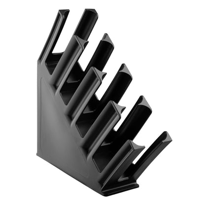 Olympia Kristallon Cup Holder 4-Slots Polypropylene Black