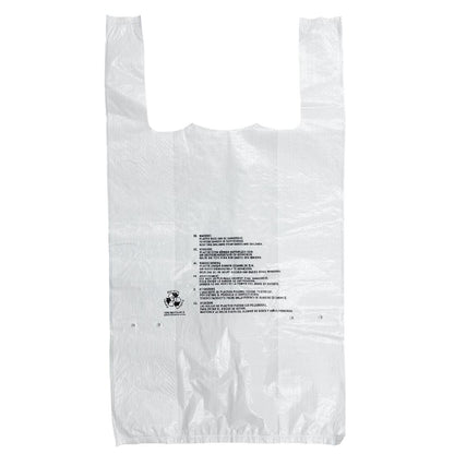 Fiesta Recyclable Large White Carrier Bag (1000 Pack)