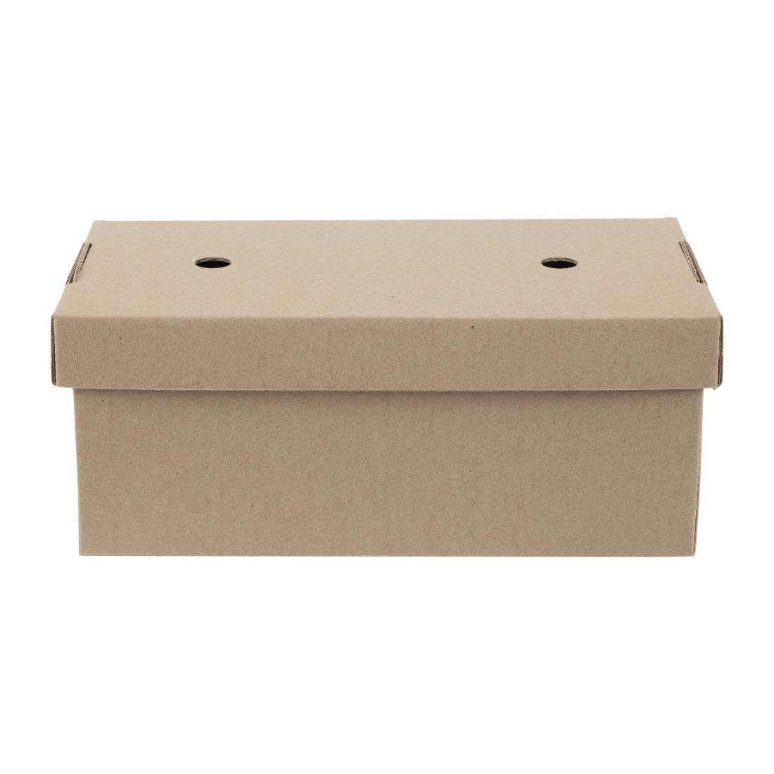 Fiesta Compostable Fold-Out Takeaway Boxes (100 Pack)