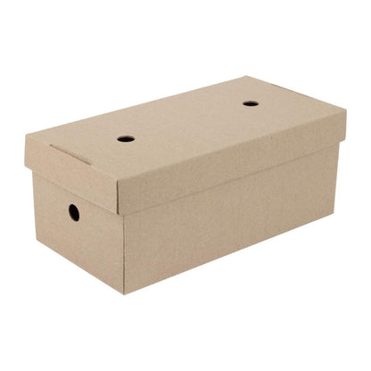 Fiesta Compostable Fold-Out Takeaway Boxes (100 Pack)