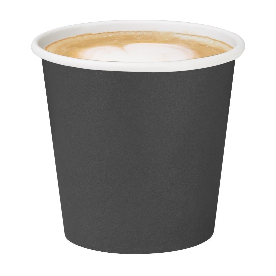Fiesta Compostable Hot Cups Single Wall Black 6oz (50 Pack)