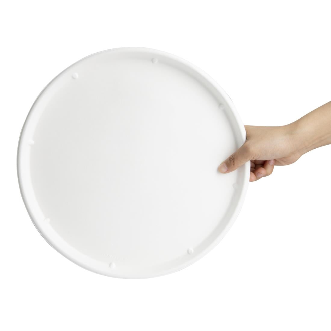 Fiesta Compostable Bagasse Round Plates 304mm (50 Pack)