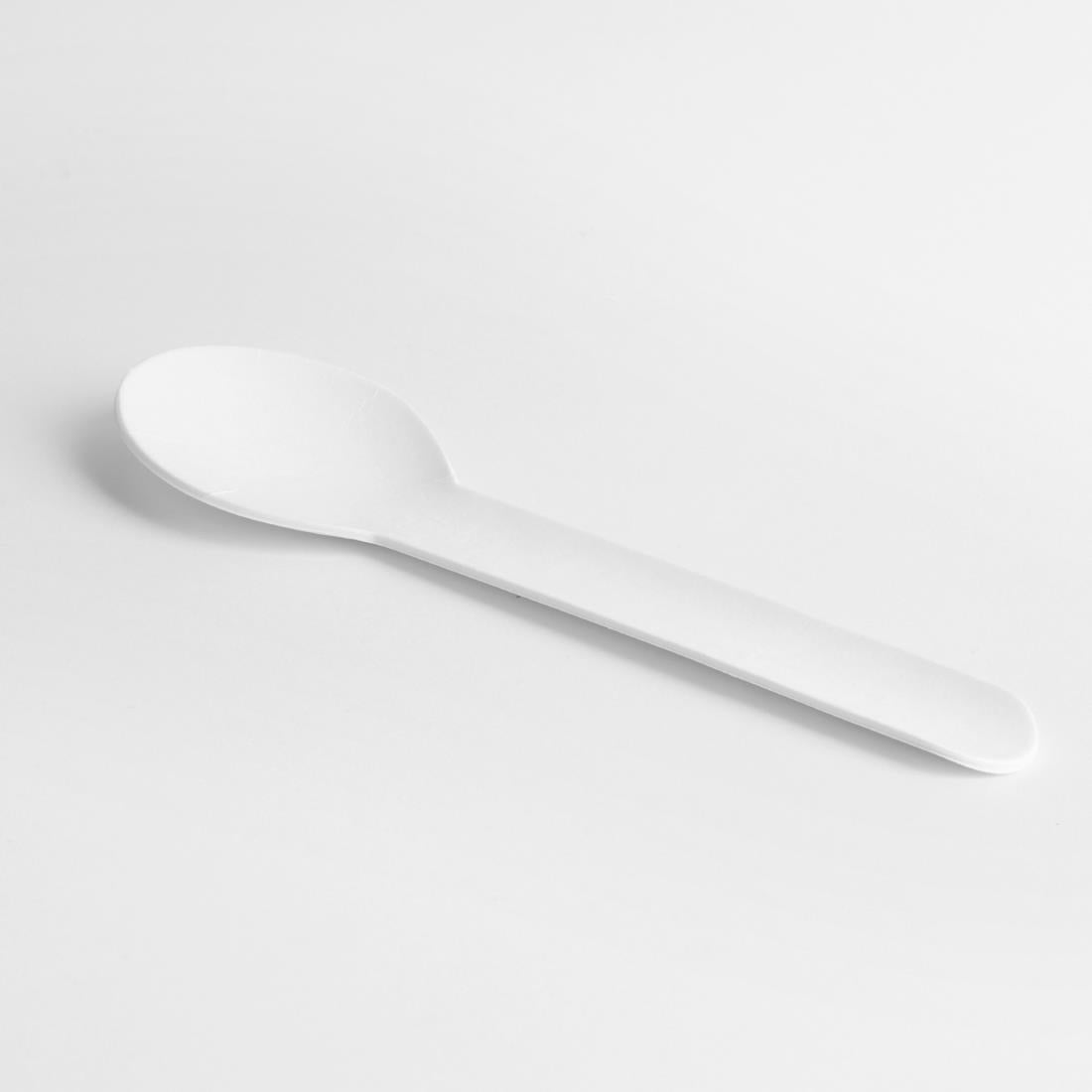 Fiesta Compostable Paper Teaspoons 132mm (100 Pack)