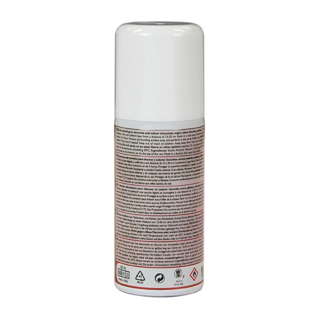 PME Edible Lustre Spray 100ml - Red