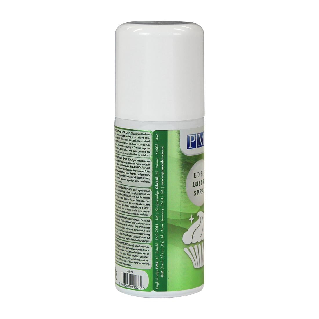 PME Edible Lustre Spray 100ml - Green