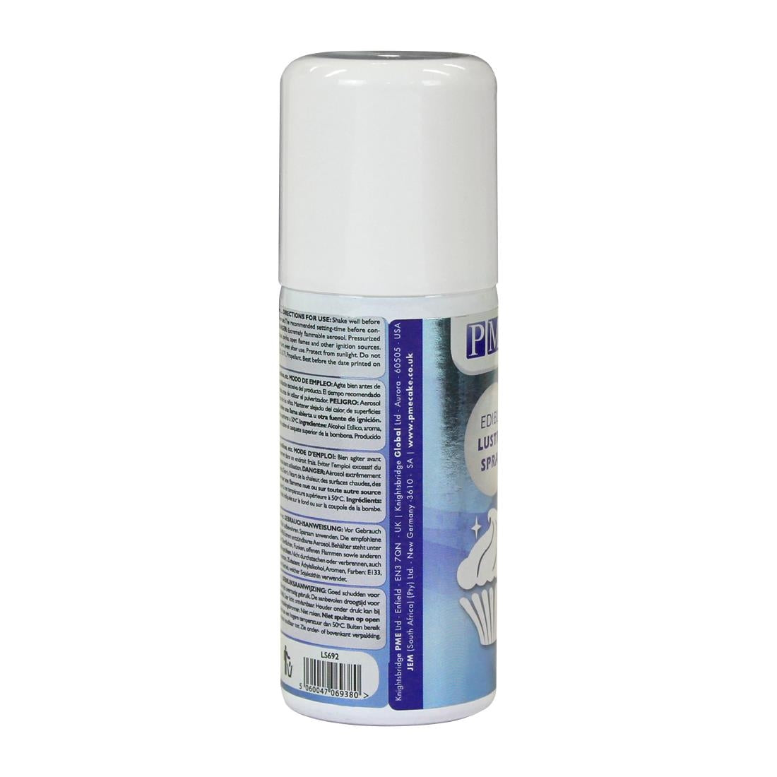PME Edible Lustre Spray 100ml - Blue