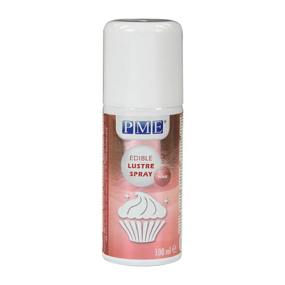 PME Edible Lustre Spray 100ml - Pink