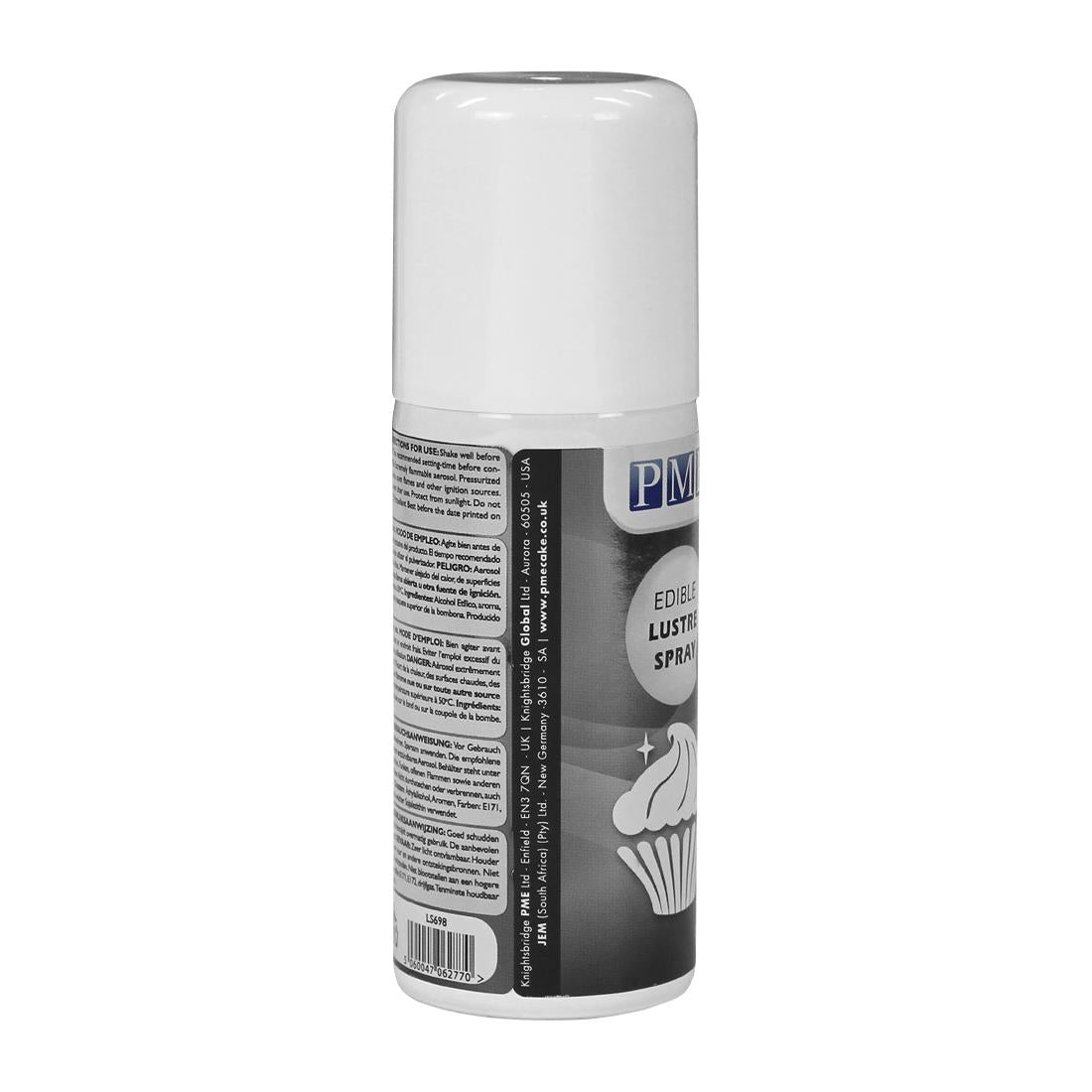 PME Edible Lustre Spray 100ml - Black