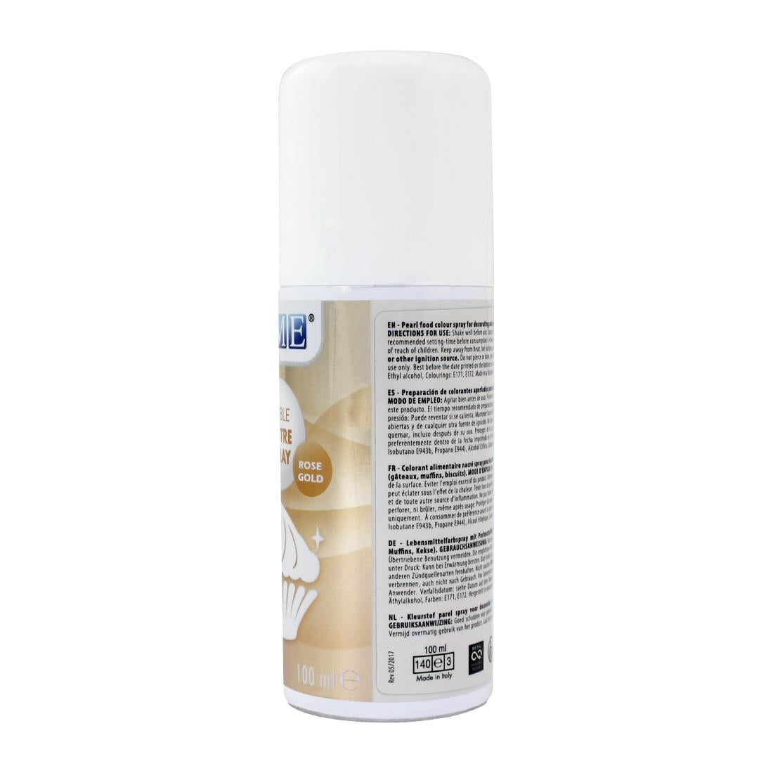PME Edible Lustre Spray 100ml - Rose Gold