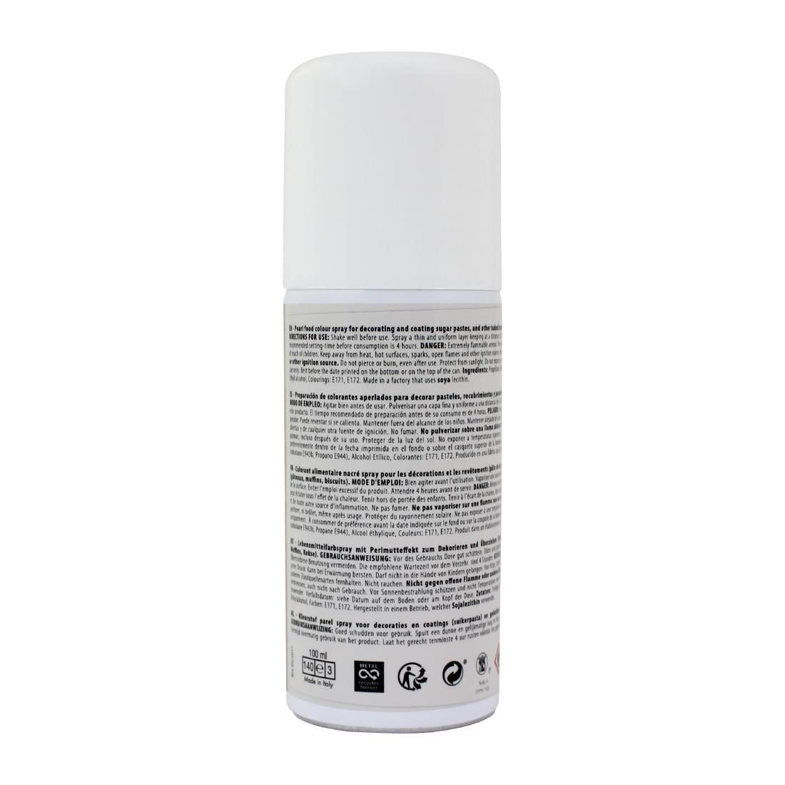 PME Edible Lustre Spray 100ml - Rose Gold