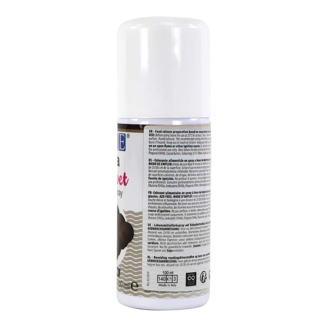 PME Cocoa Velvet Spray 100ml - Brown