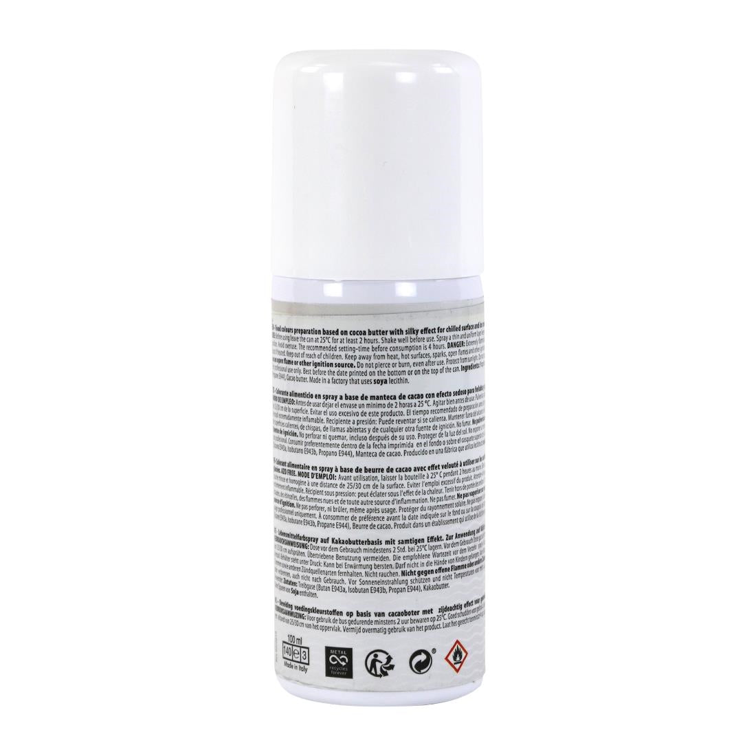PME Cocoa Velvet Spray 100ml - White