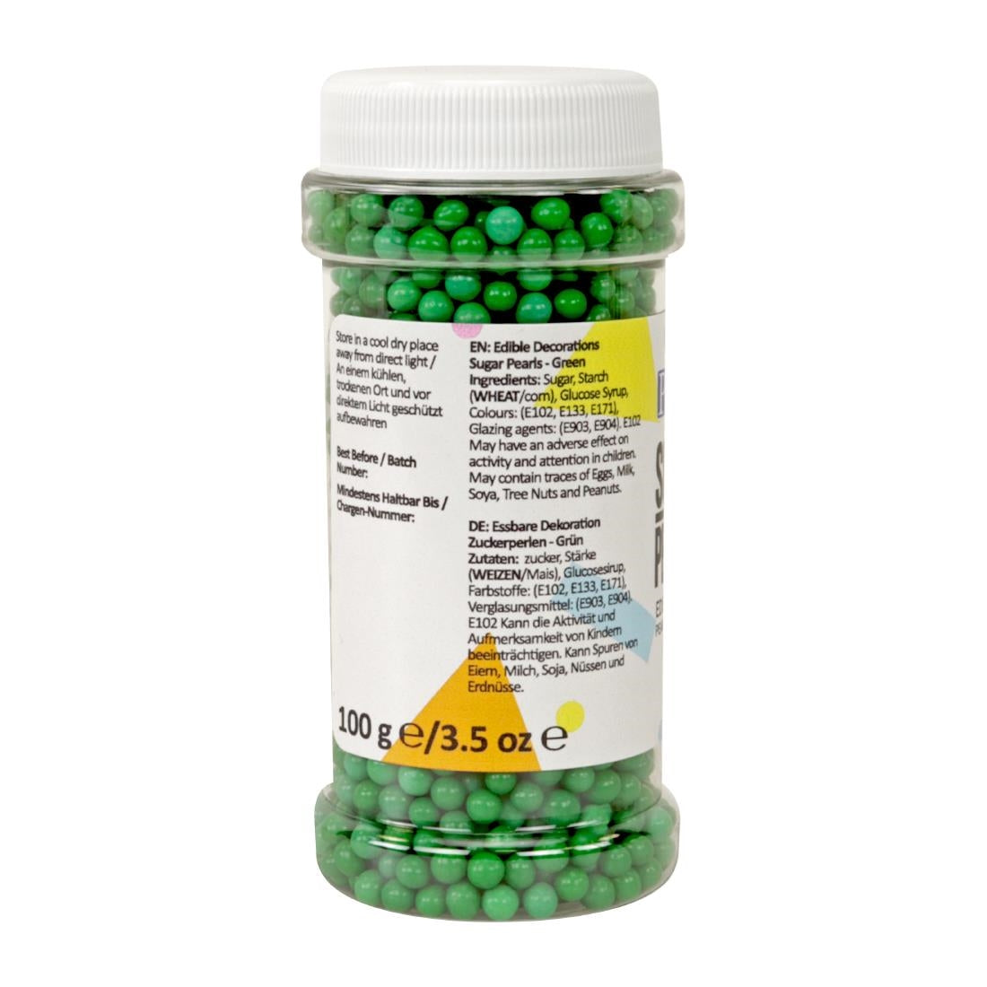 PME Sugar Pearls 100g - Green