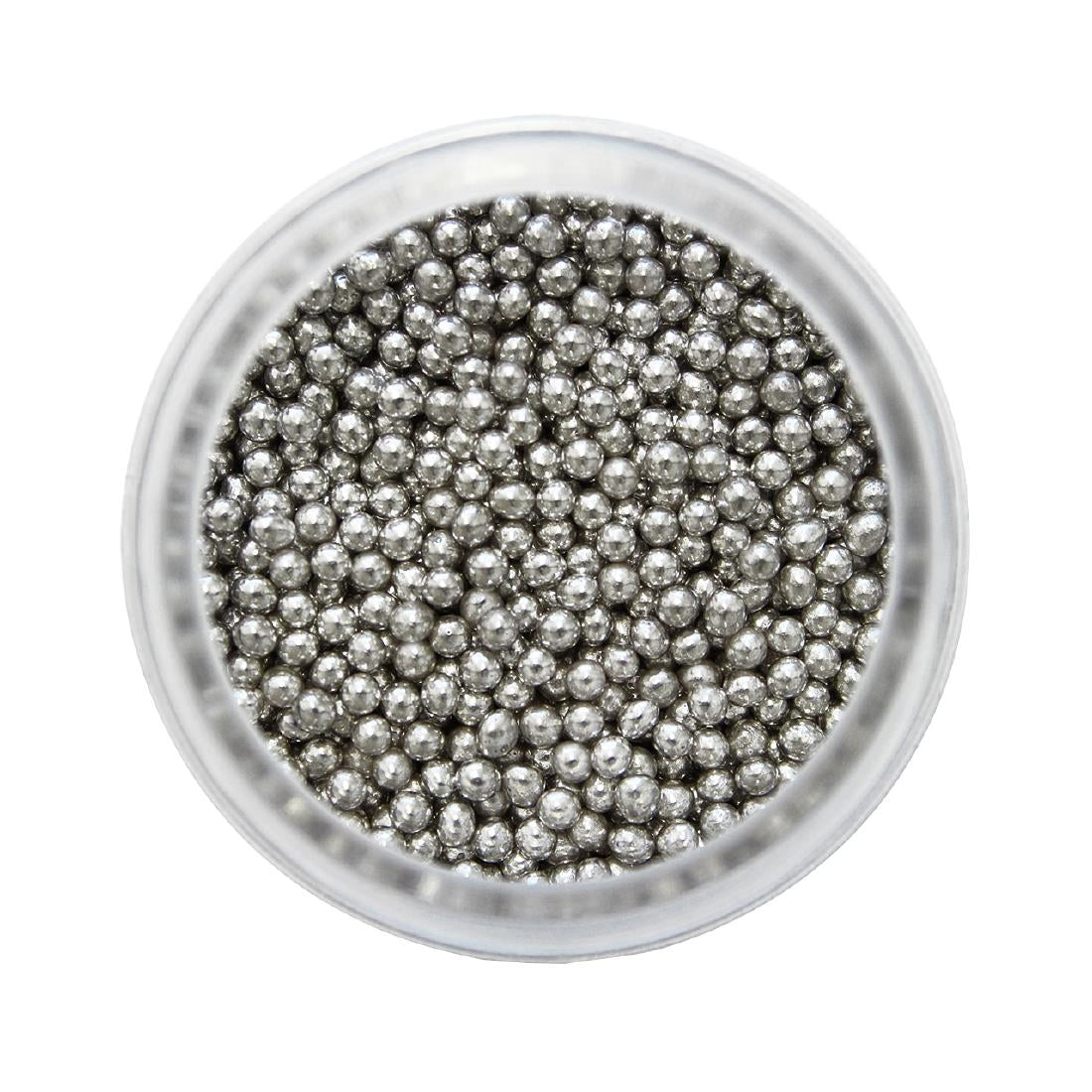 PME Silver Sugar Pearls 2.3mm
