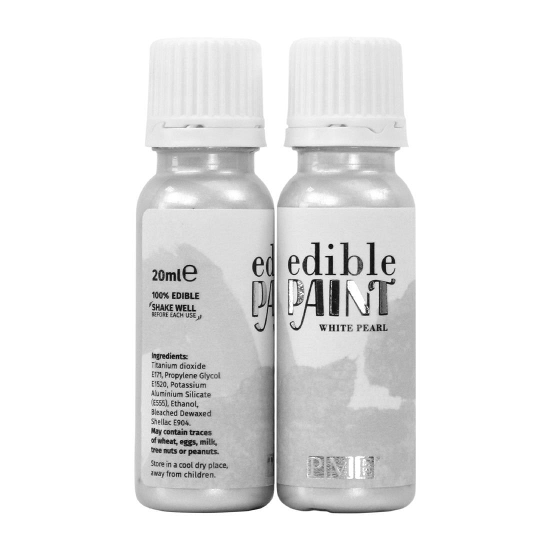 PME Edible Paint 20g - White Pearl