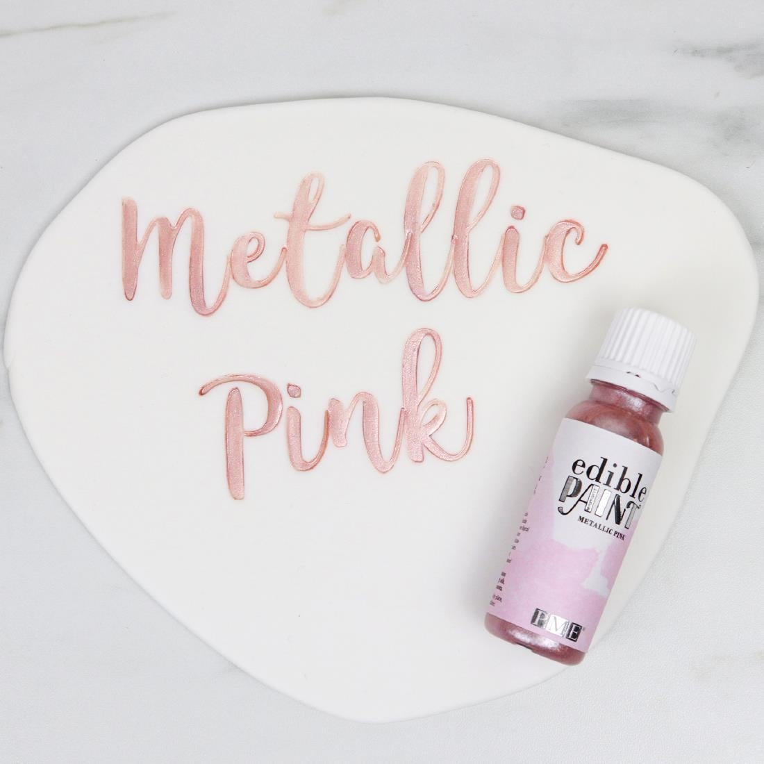 PME Edible Paint 20g - Metallic Pink