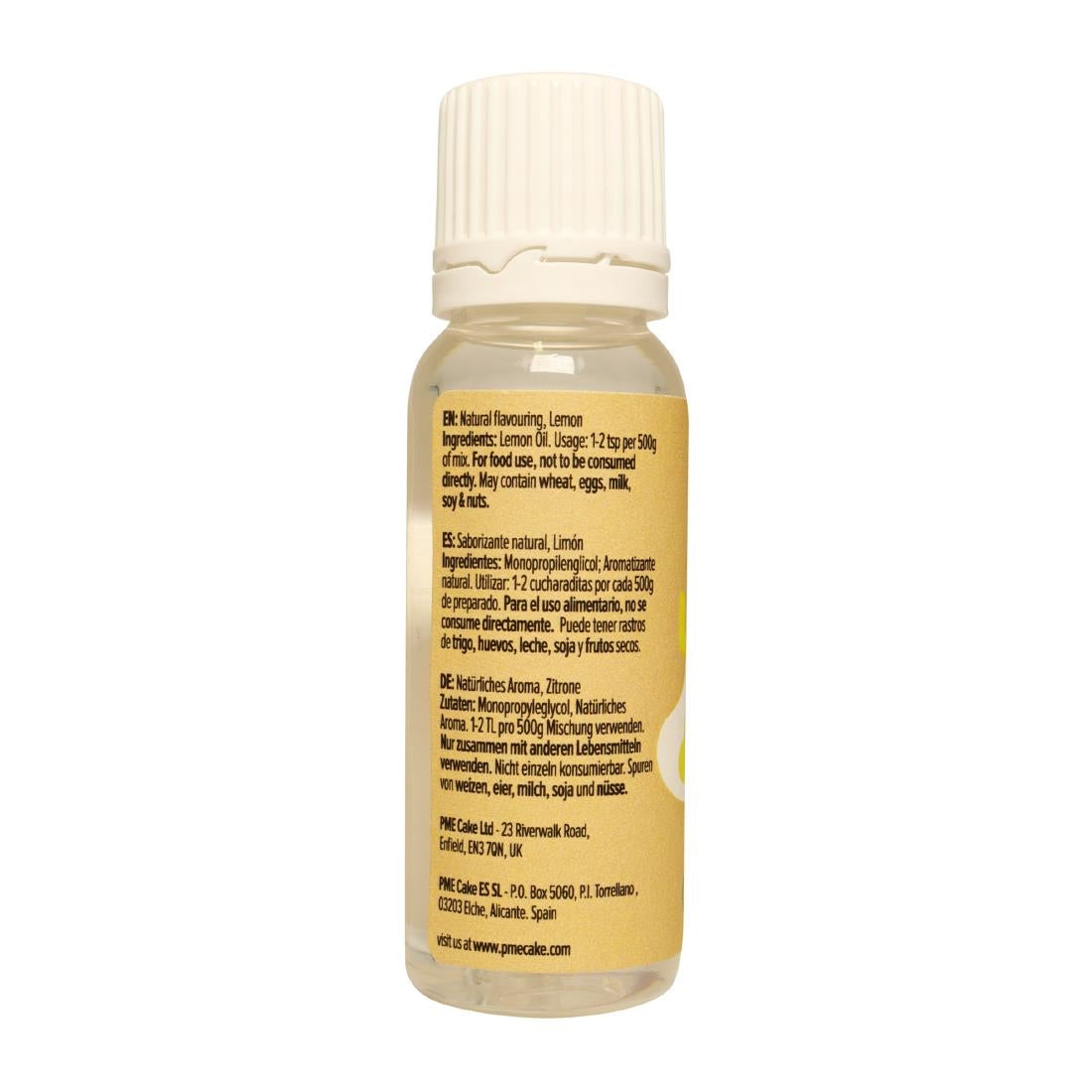 PME 100% Natural Flavour Lemon 25g