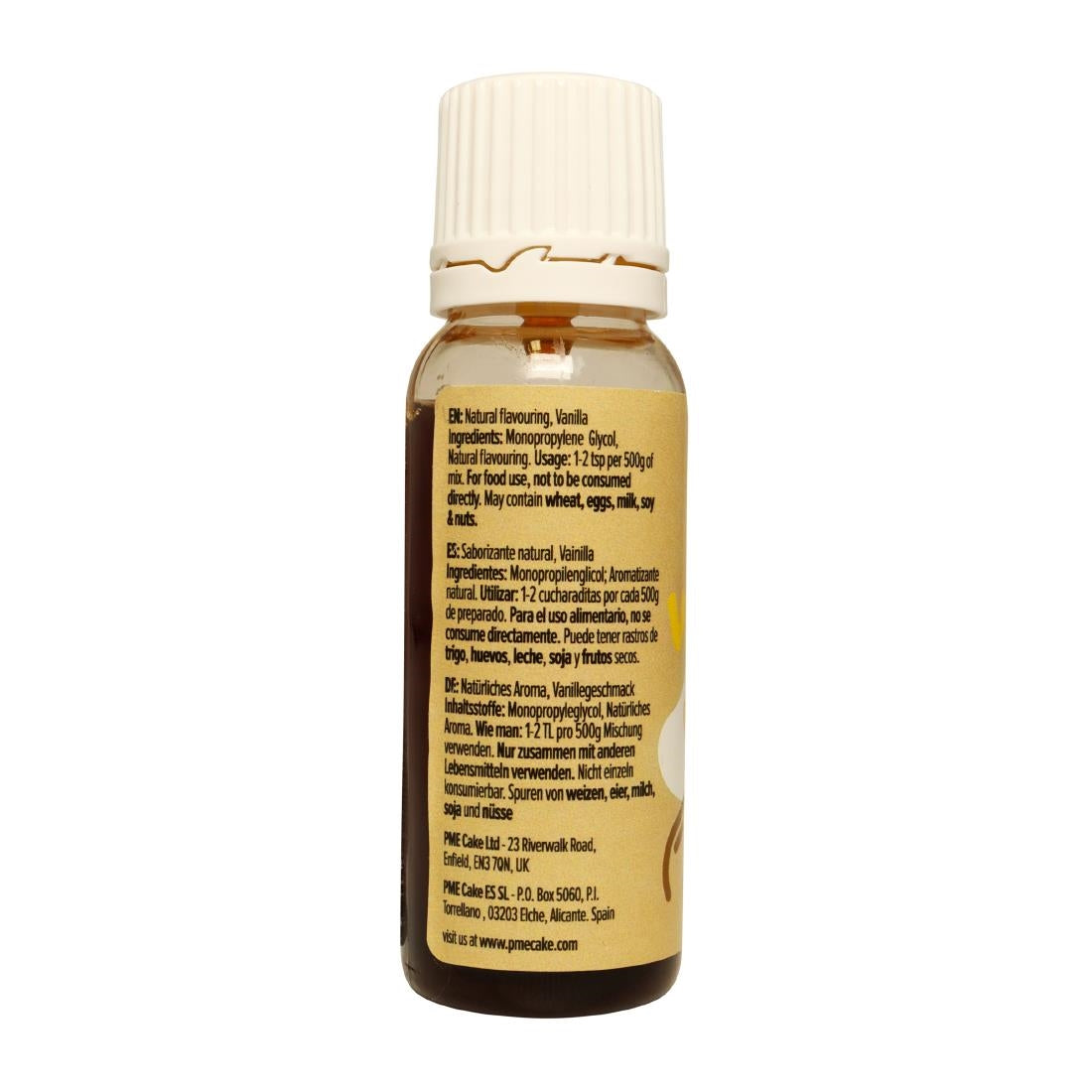 PME 100% Natural Flavour Vanilla 25g