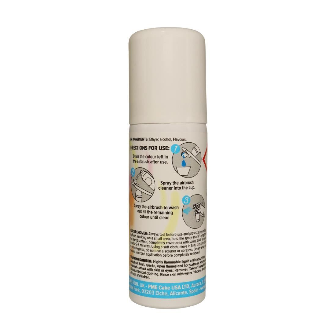 PME Airbrush Colour Airbrush and Glaze Cleaner 50ml