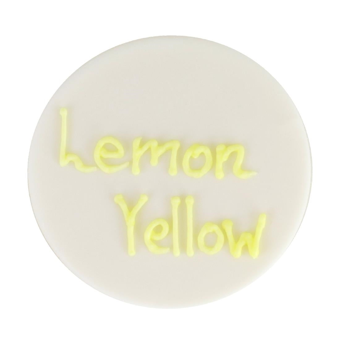 PME 100% Natural Food Colour - Lemon Yellow 25g