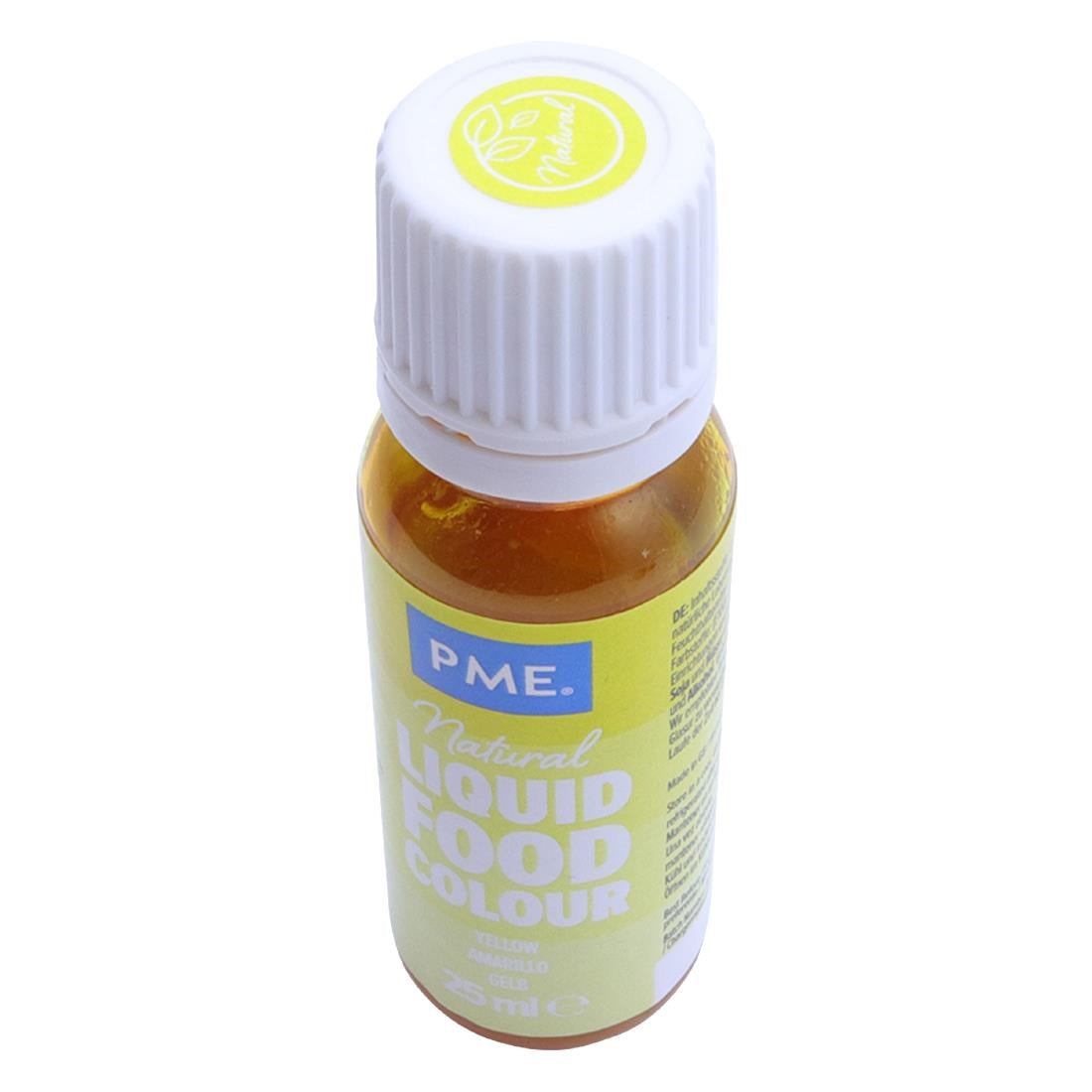 PME 100% Natural Food Colour - Lemon Yellow 25g
