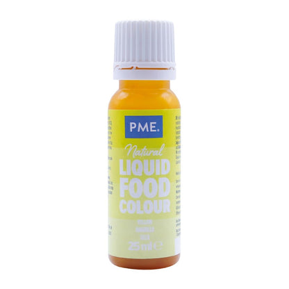 PME 100% Natural Food Colour - Lemon Yellow 25g