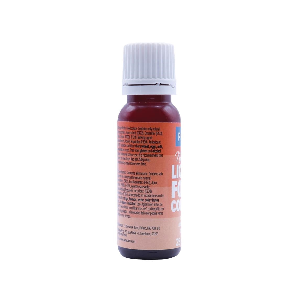 PME 100% Natural Food Colour - Orange 25g