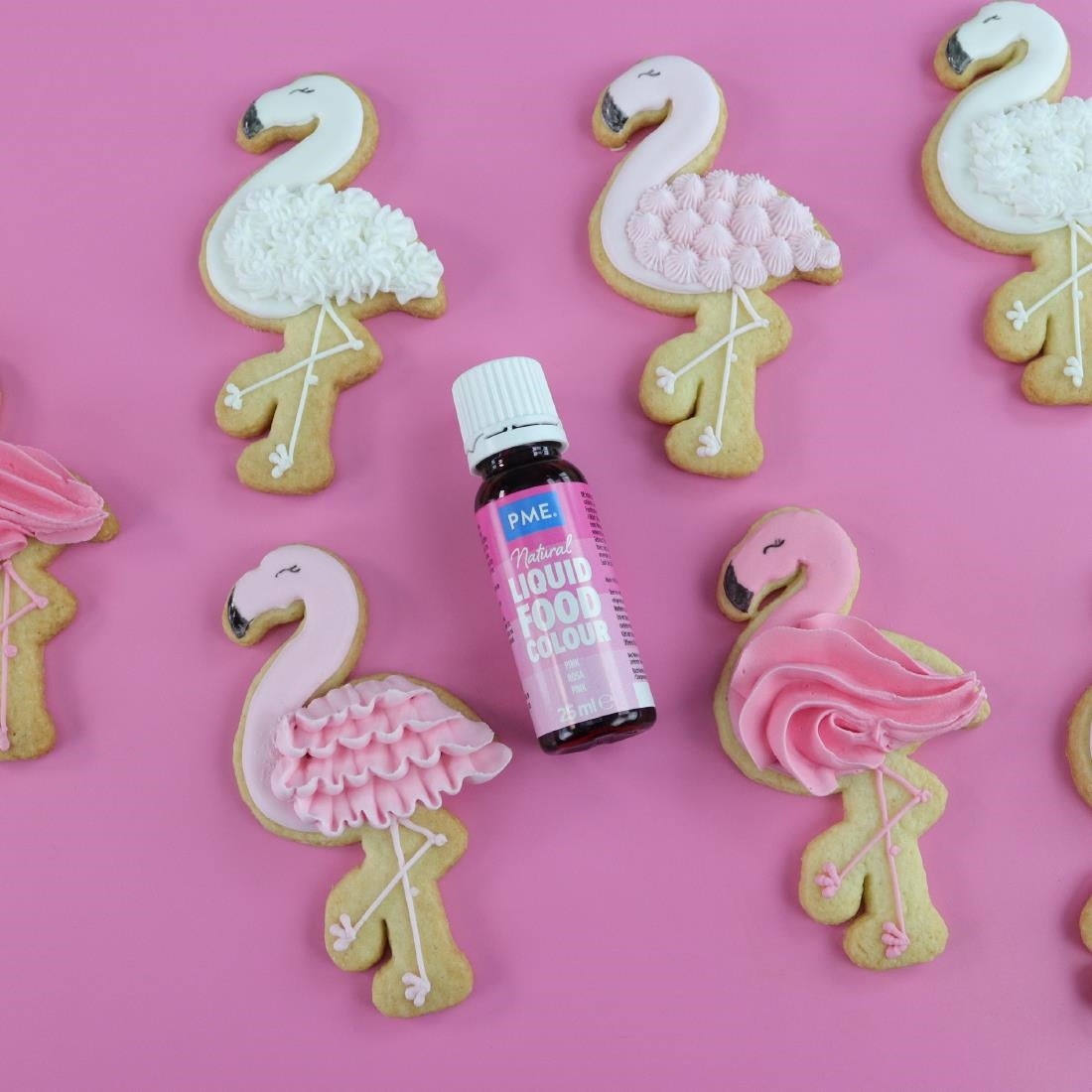 PME 100% Natural Food Colour - Pink 25g