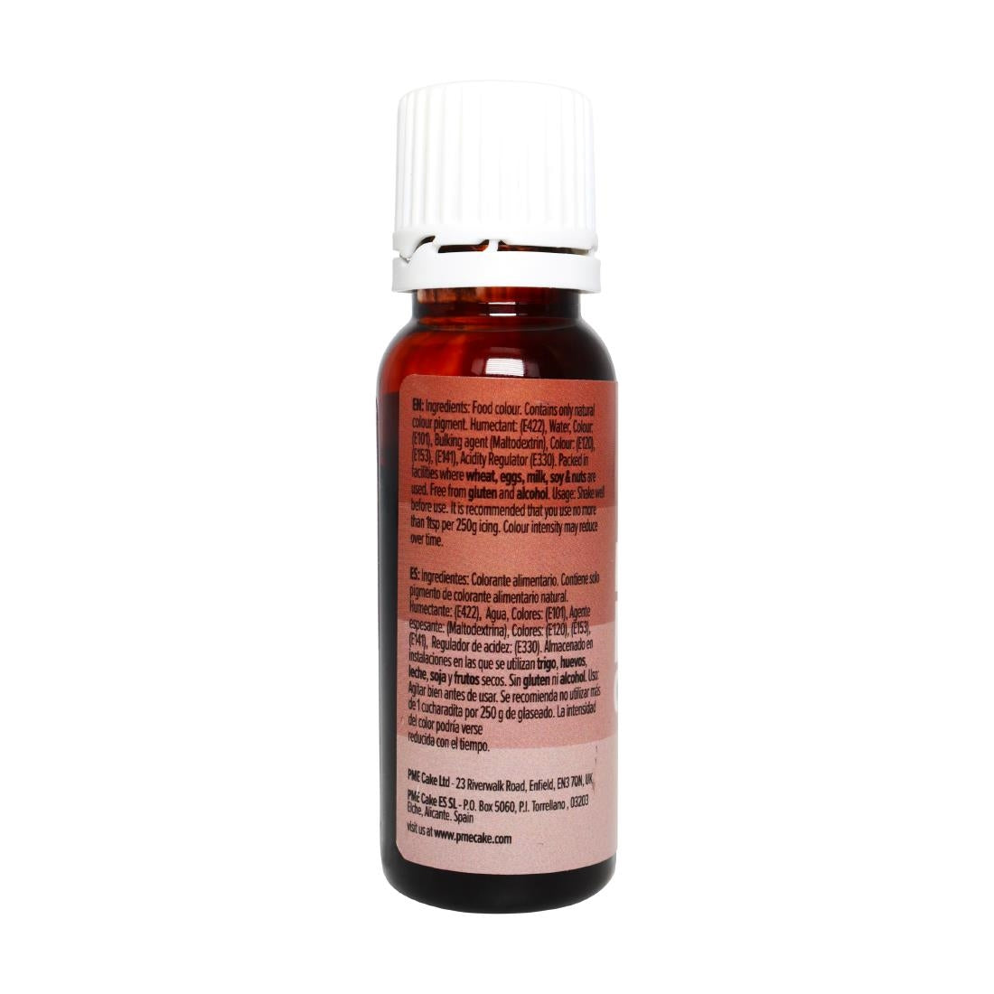 PME 100% Natural Food Colour - Brown 25g