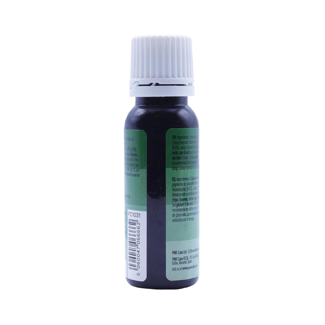 PME 100% Natural Food Colour - Moss Green 25g