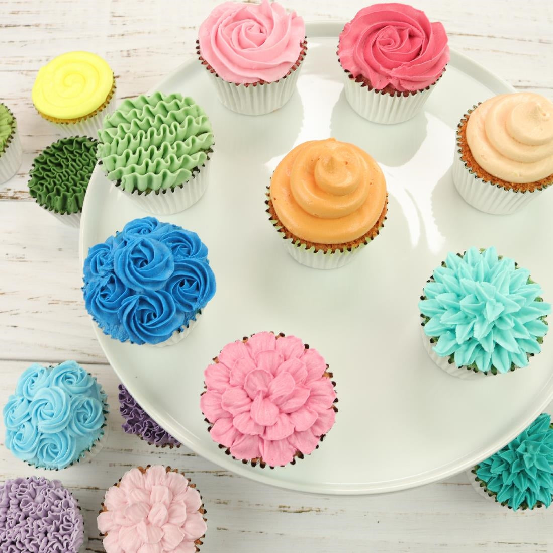 PME 100% Natural Food Colour - Moss Green 25g