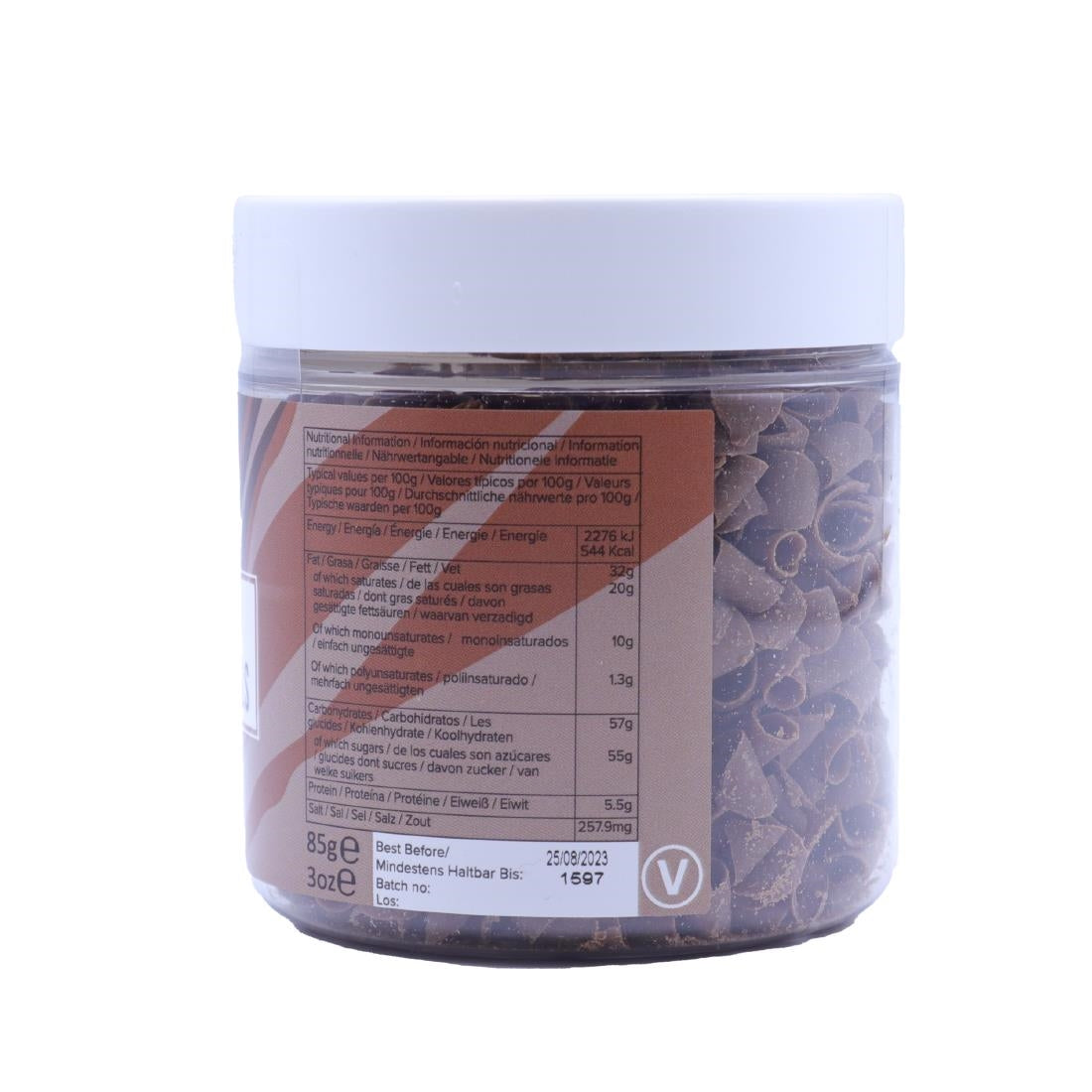 PME Chocolate Curls Milk Chocolate 85g