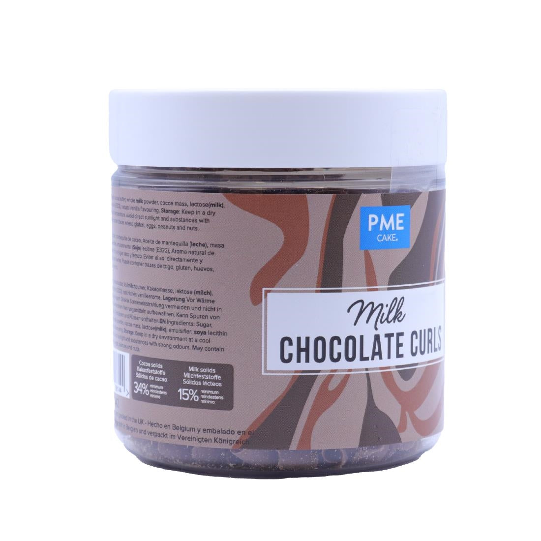 PME Chocolate Curls Milk Chocolate 85g