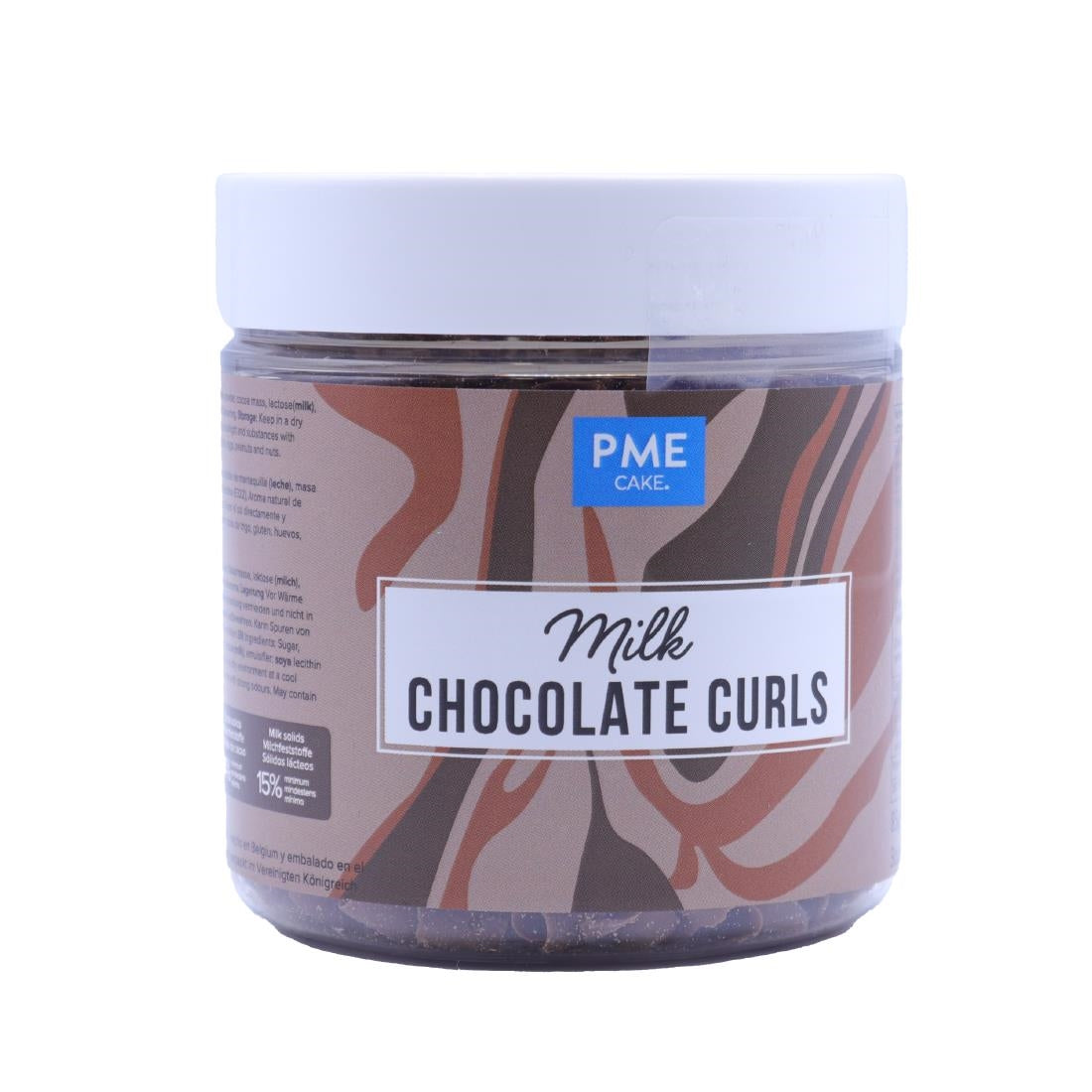 PME Chocolate Curls Milk Chocolate 85g