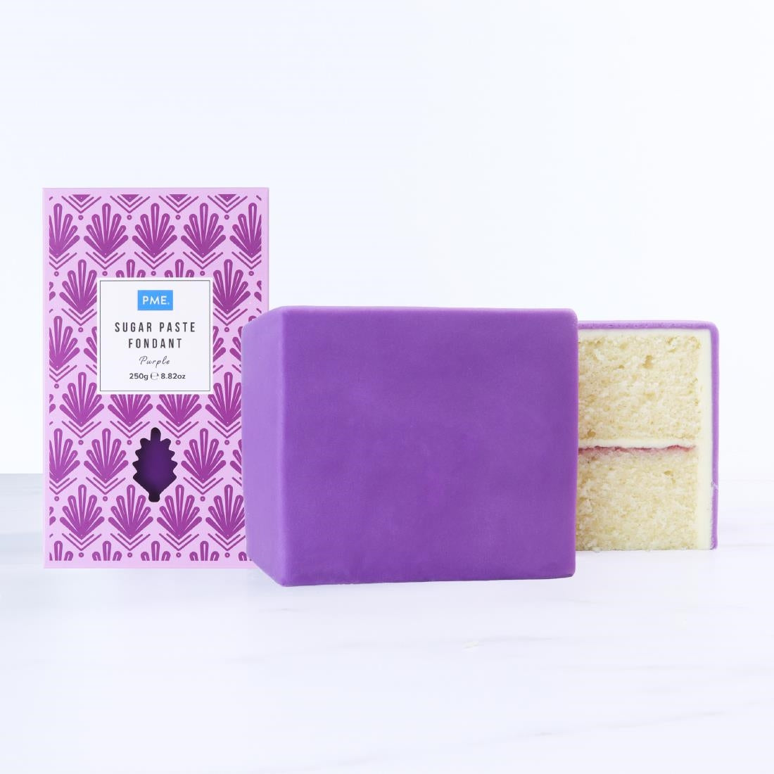 PME Sugar Paste Fondant Purple 250g