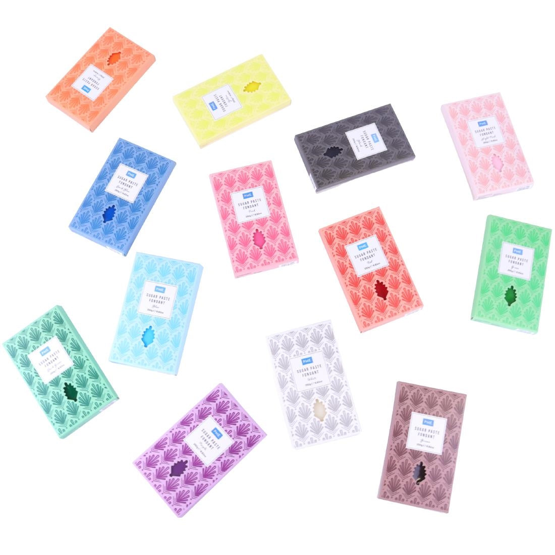 PME Sugar Paste Fondant Brown 250g