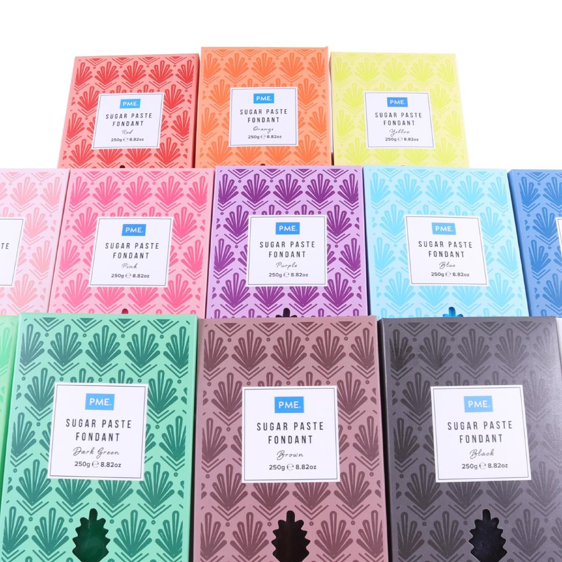 PME Sugar Paste Fondant Brown 250g