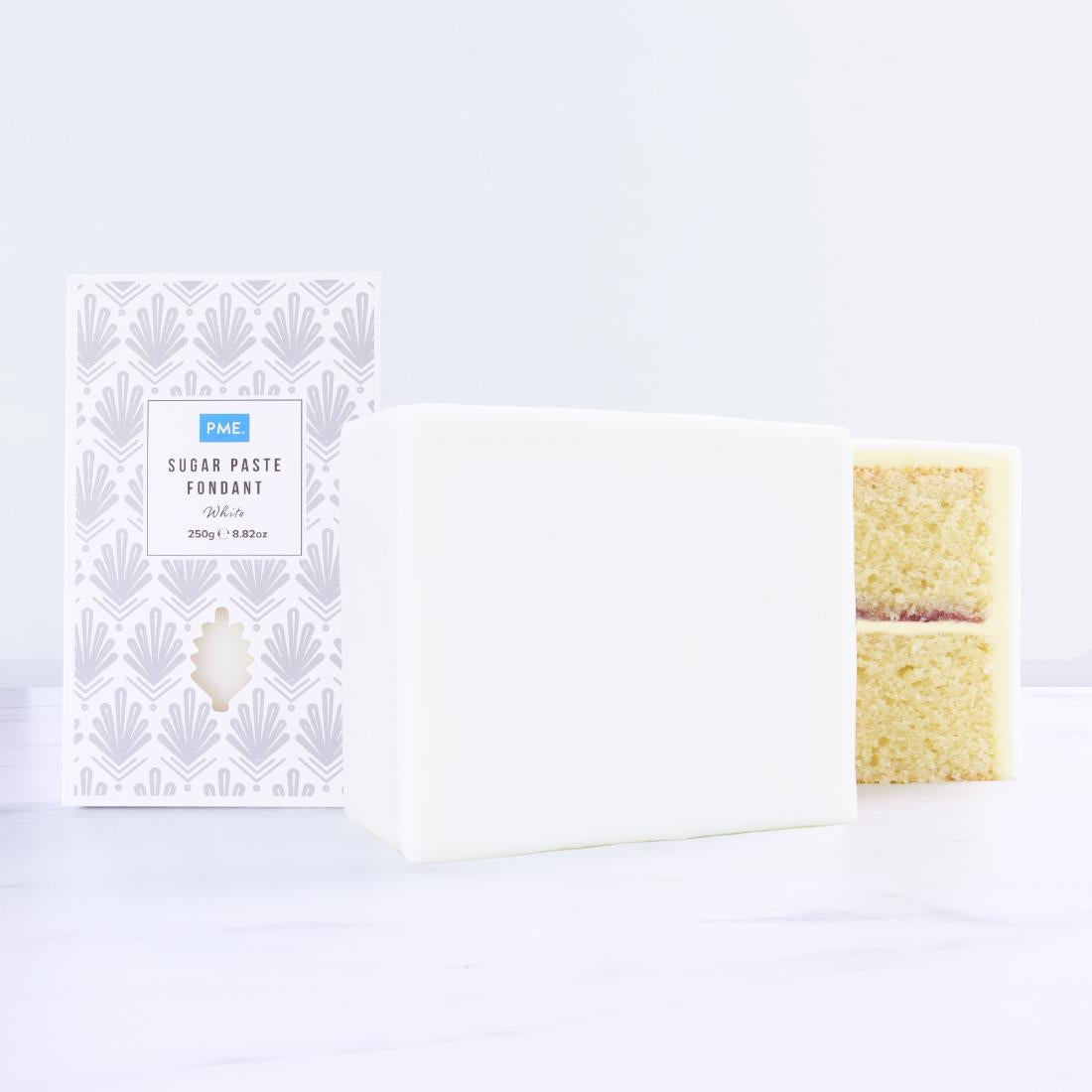 PME Sugar Paste Fondant White 250g