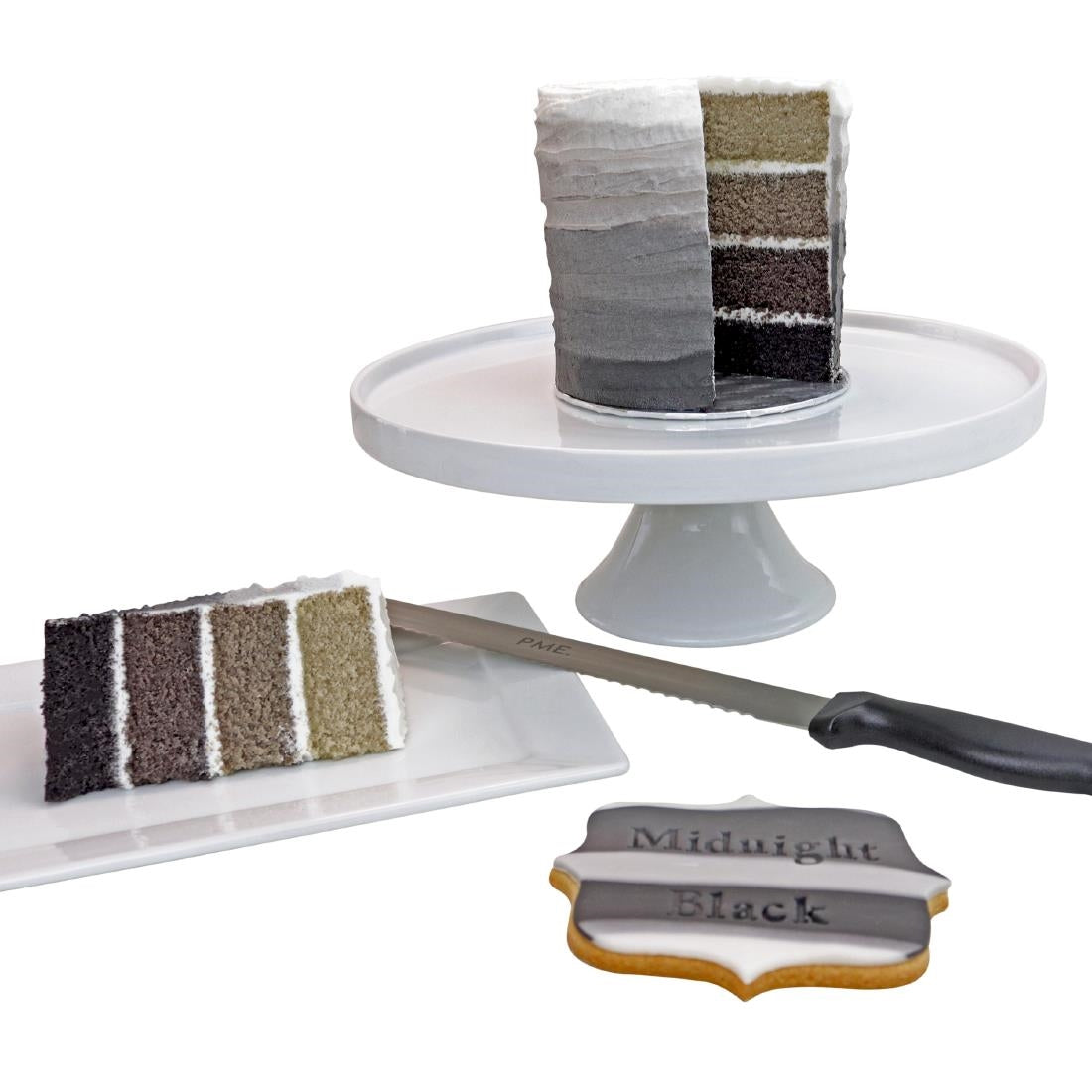 PME Concentrated Paste Food Colour - Midnight Black 25g