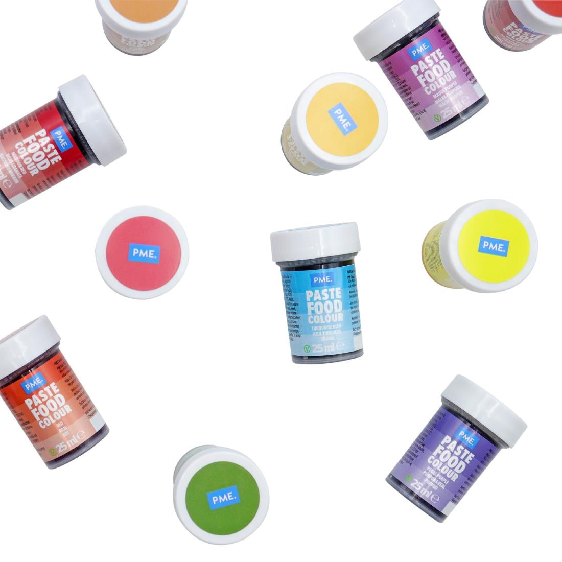 PME Concentrated Paste Food Colour - Berry Red 25g