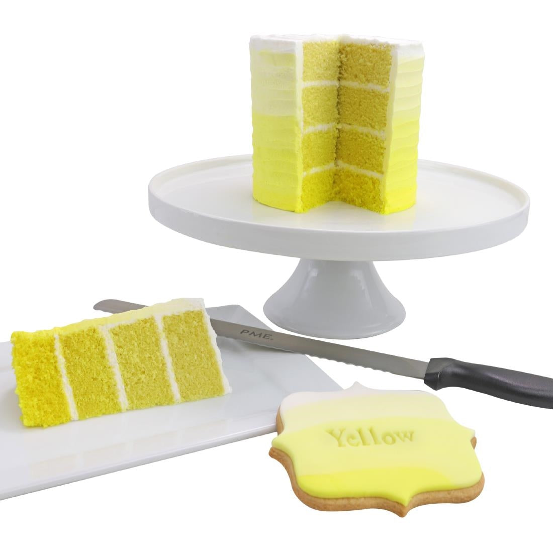 PME Concentrated Paste Food Colour - Sunny Yellow 25g