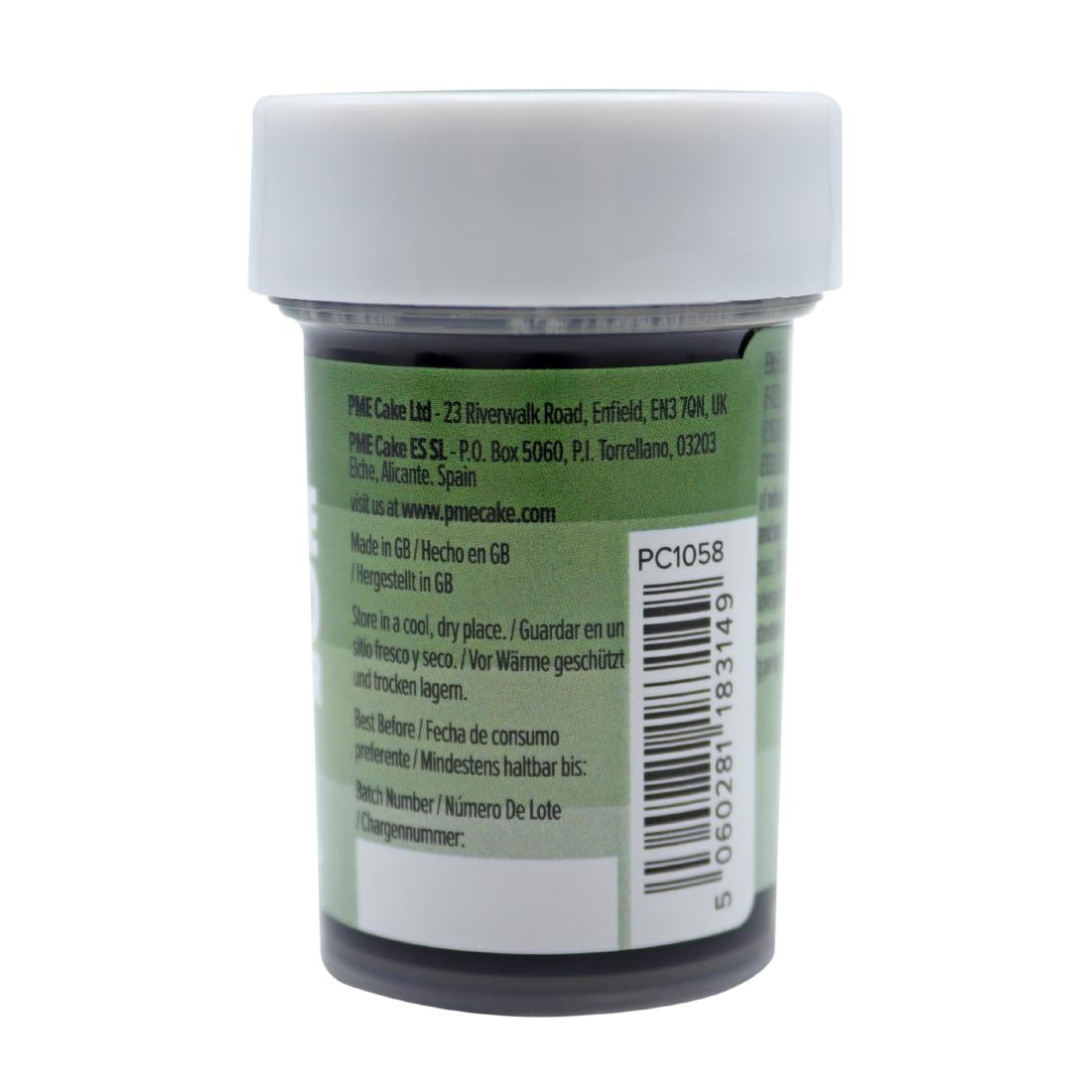 PME Concentrated Paste Food Colour - Sage Green 25g
